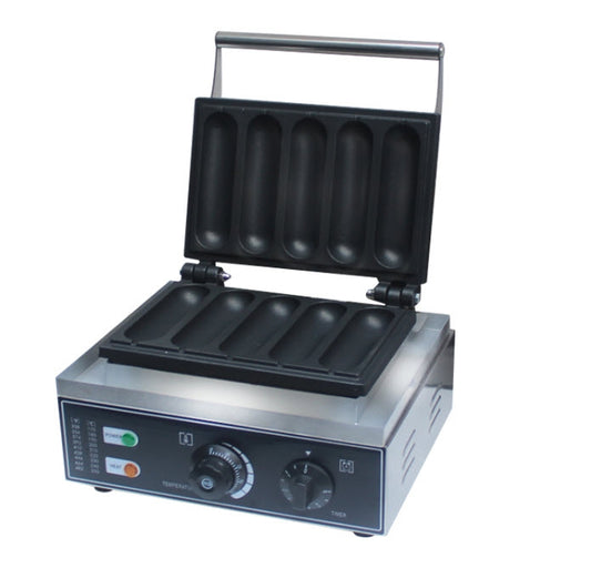 เครื่องทําวาฟเฟิล ใส้กรอก  HT-5B 10kg 1550 วัตต์ 300x340x230 มม. 50-300องศา