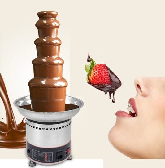 เครื่องทำช็อคโกแลต ฟองดูว์ น้ำตก Chocolate Fountain 3 ชั้น ขนาดใหญ่ สำหรับงานปาร์ตี้ สร้างสรรค์ของหวานอร่อยง่าย