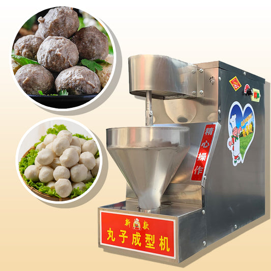 เครื่องทำลูกชิ้น ปั้นลูกชิ้น อัตโนมัติ CT-50 ปั้นได้ ครัวเรือน ถังบรรจุ 10L เครื่องประกอบด้วยแม่พิม 3 ชุด กรุณาเลือก