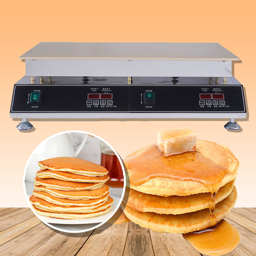 เตาทำขนม แพนเค้ก SFL-600 2500วัตต์ 50-300°C 220V เครื่องทำแพนเค้กคุณภาพสูง พร้อมความร้อนปรับได้ สำหรับครัวเรือน