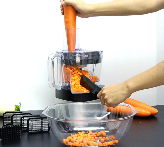 เครื่องหั่นเต๋า ผัก ผลไม้  กึ่งอัตโนมัติ 600w รูปลูกบาศก์ JS-605 0.6x0.6x0.8 cm Vegetable Dicer Machine