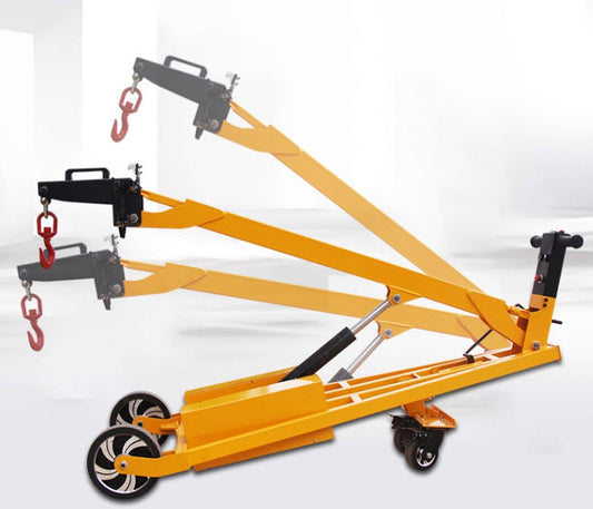 Mobile hydraulic forklift เครื่องยกของระบบไฮดรอลิคไฟฟ้าใช้งานง่าย ยกของหนักได้สูงถึง 3 ตัน เหมาะสำหรับคลังสินค้าและโรงงาน