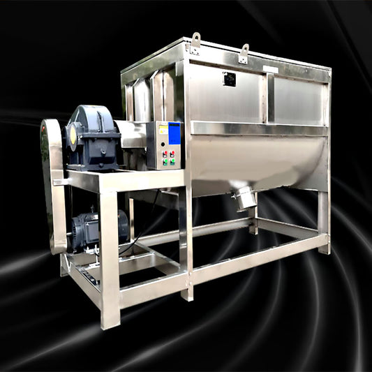 เครื่องผสมแนวนอน (Ribbon Mixer) 1.5/2.2KW 100/200L 380V 50Hz