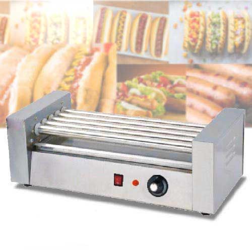 เตาอุ่นไส้กรอก ITOP Stainless Steel Electric Hot Dog Roller แกนหมุน เตากลิ้งไส้กรอกไฟฟ้า ปรับอุณหภูมิได้ตั้งแต่ 20 ถึง 80 องศา