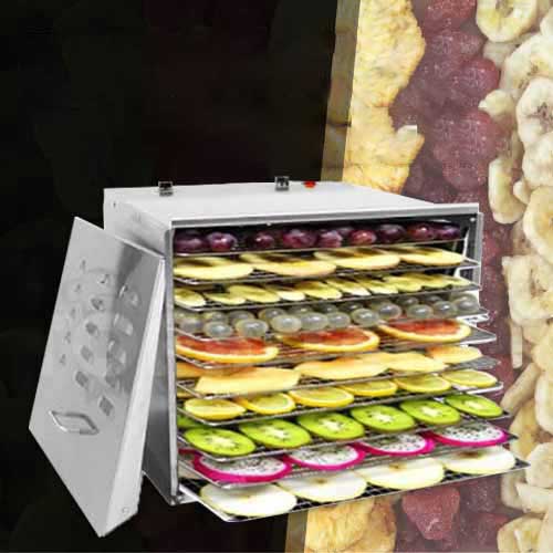 เครื่องอบผลไม้แห้ง Food Dehydrator Machine ITD-10a แบบ 10 ถาด ตั้งเวลา และ อุณหภูมิได้