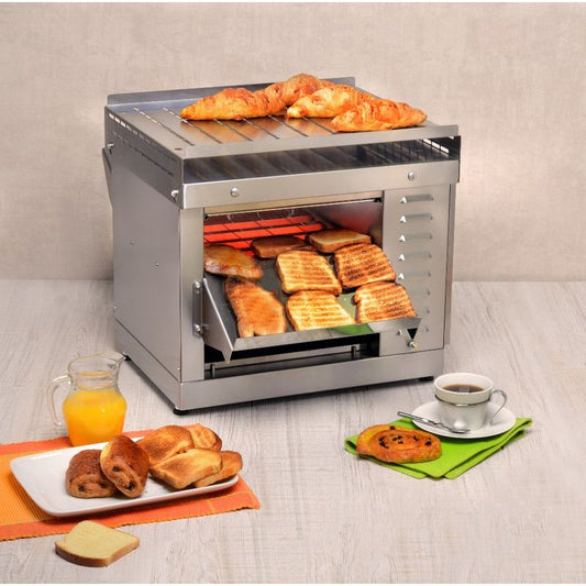 เตาปิ้งขนมปัง แบบสายพาน Electric Toaster Conveyor รุ่น CT540B