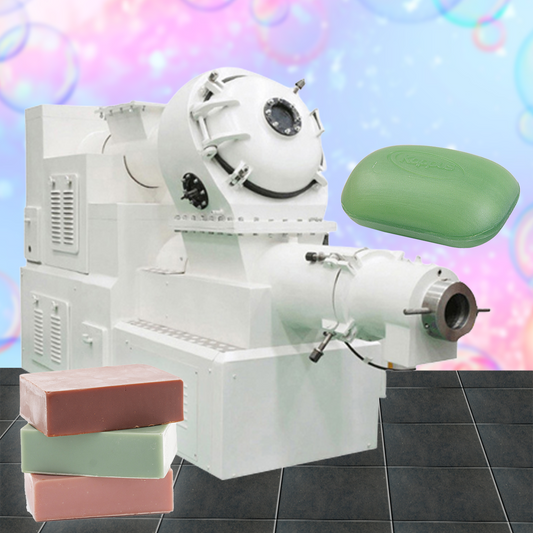 เครื่องขึ้นรูปสบู่ก้อน cold soap production machine customized