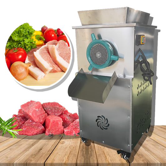 เครื่องบดโครงไก่ กระดูกไก่ กระดูกหมู Bone Meat Grinding Machine วัสดุ Stainless 304 เครื่องบดเนื้อแช่แข็ง