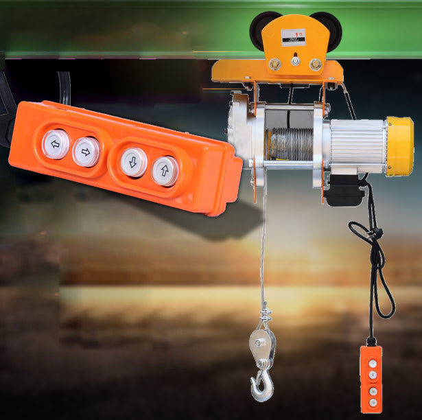 เครนยกของ 4ways electric hoist 220v / 380v ขนาด 1-1.5ตัน รุ่นประสิทธิภาพสูง เหมาะสำหรับยกของหนักในโรงงานหรือก่อสร้าง