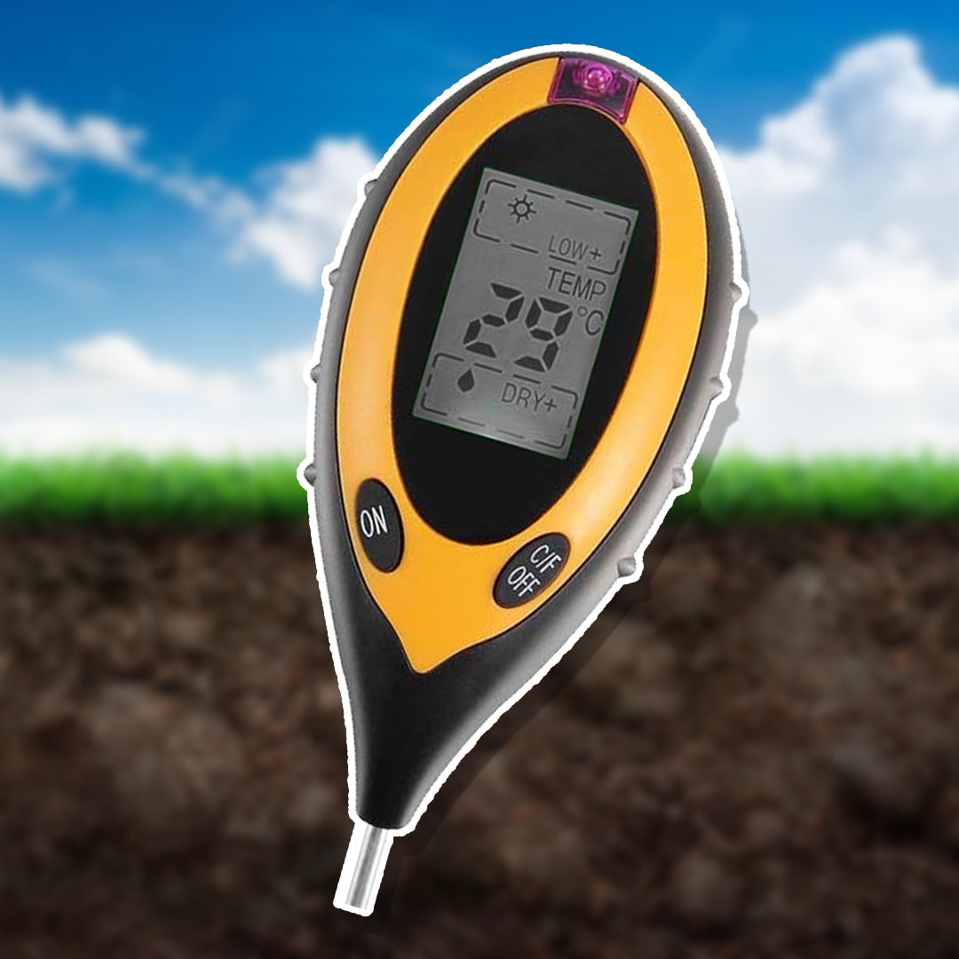 เครื่องวัดความชื้นในดิน Soil Moisture Meter Digital, Accurate Soil Moisture Tester for Gardening, Plant Care, and Agriculture Use