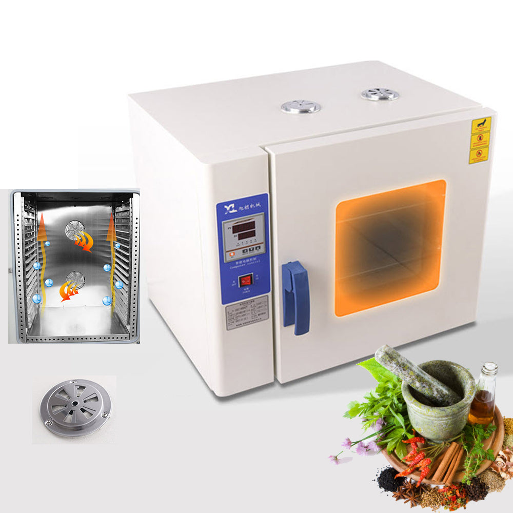 เครื่องอบแห้ง สมุนไพร temperature grains baking ลดปริมาณน้ำ 0.8-1.6（Kw） 220（V） 25（Kg）