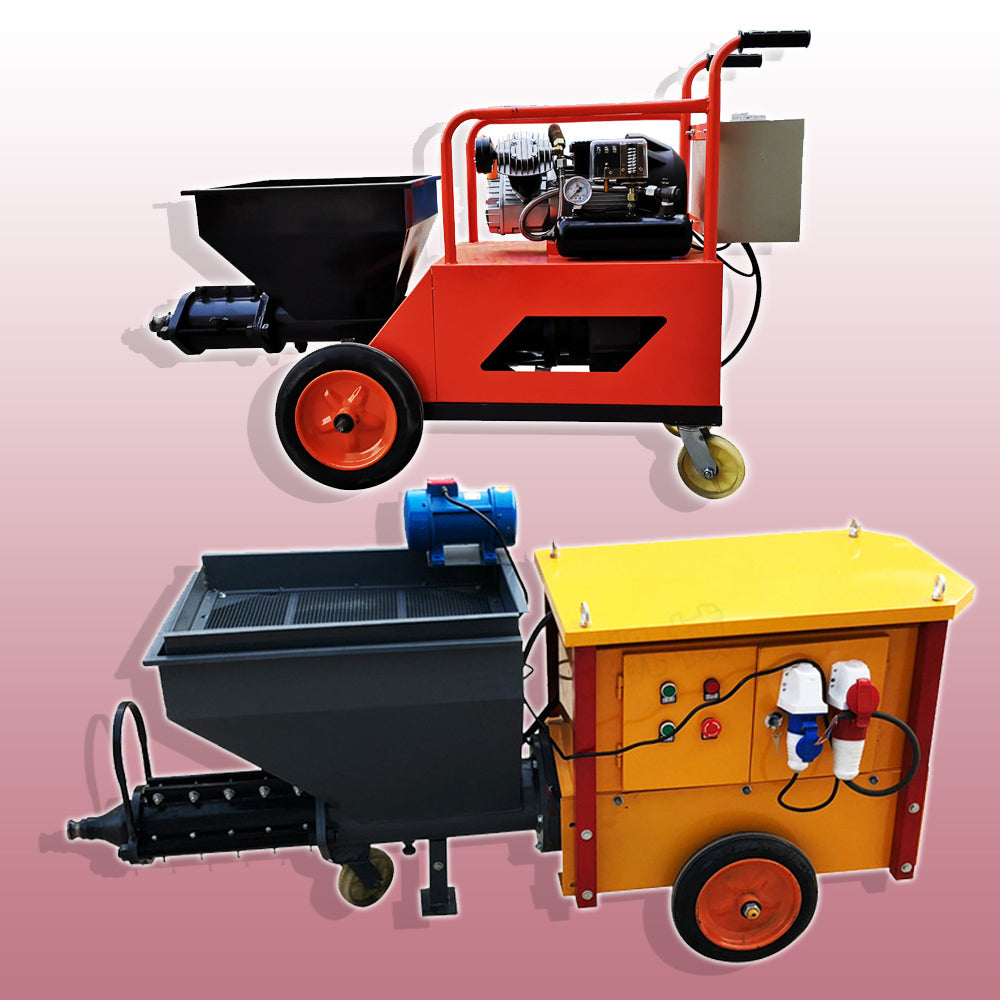 เครื่องพ่นปูนฉาบผนัง เร็วกว่า 5 เท่า รุ่น Rapid Motor สำหรับช่างรับเหมา