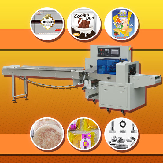 เครื่องตรวจจับโลหะในอาหาร Packing Machine Automatic - Advanced Metal Detection System, High Sensitivity, Food Safety Compliance