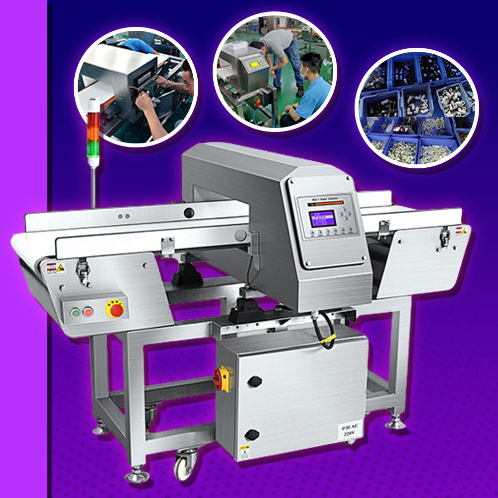 เครื่องตรวจชั่งน้ำหนักสายพาน คัดแยก 200kg อัตโนมัติ CQ-918 25pcs/min 120W 50Hz AC220 automatic weighing machine