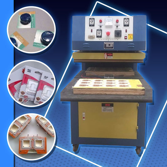 เครื่องซีลบลิสเตอร์แพ็ค 12 pcs blister paper card packaging machine