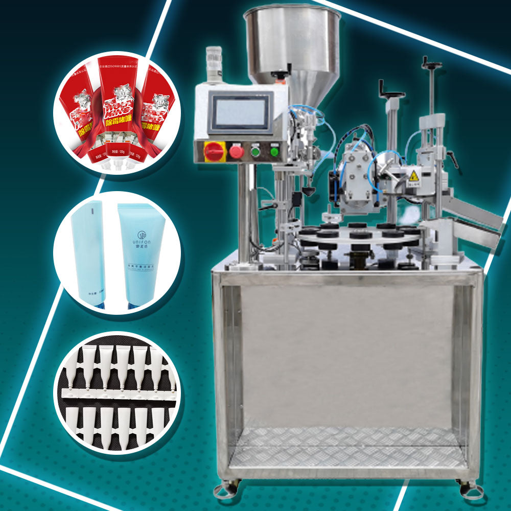เครื่องบรรจุหลอด พร้อมซีล LK-2020TTF High Speed Automatic Filling and Sealing Machine
