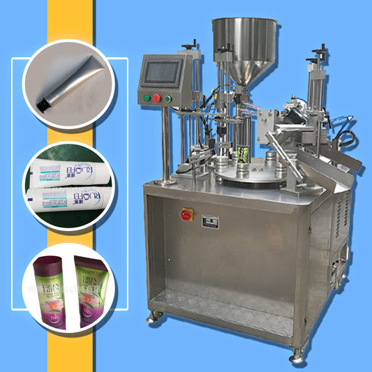 เครื่องบรรจุพร้อมซีล ยาสีฟัน ครีม กาว พร้อมตัด LK-2020TTF paste liquid filling and sealing machine ultrasonic