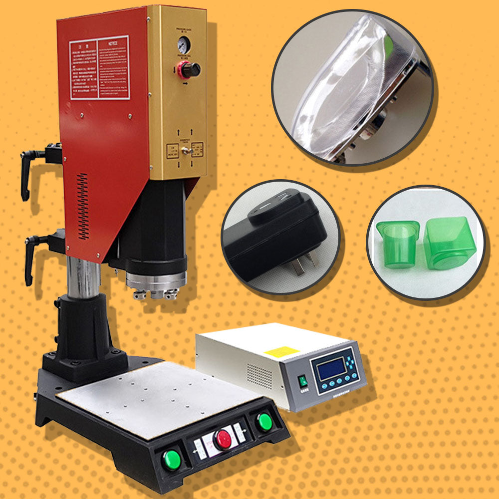 เครื่องเชื่อมพลาสติก LK-2020W Automatic Frequency Tracking Ultrasonic Plastic Welding Machine
