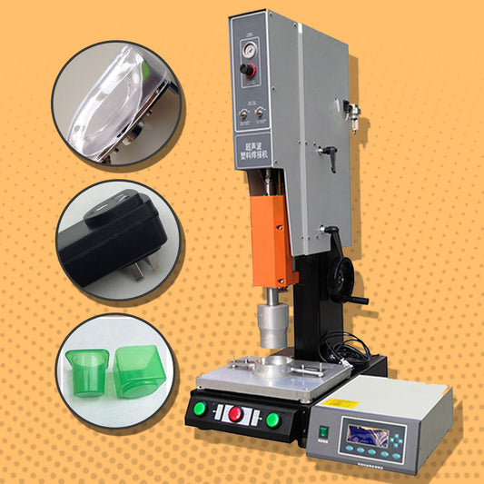 เครื่องเชื่อมพลาสติก แบบกด ultrasonic plastic welding machine LK-2020A PS PP ABS PE PC