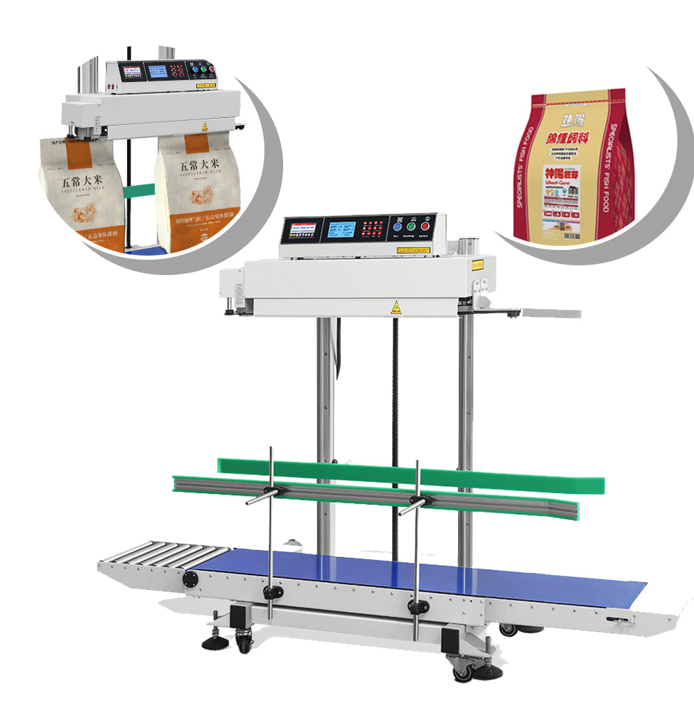 เครื่องซีลปากถุงปิดปากกระสอบ packaging aluminum foil bag