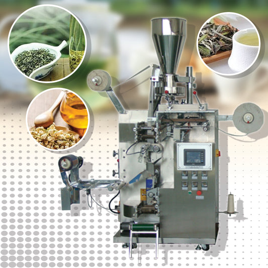 เครื่องบรรจุชาซอง ตรวงวัดพร้อมซีล Tea packaging machine Three-side sealing