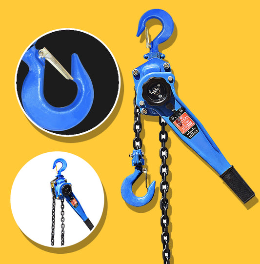 กว้านมือหมุน รอกมือหมุน hoist hand hoist ension lifting 0.75 1 1.5 2 3 6 tons