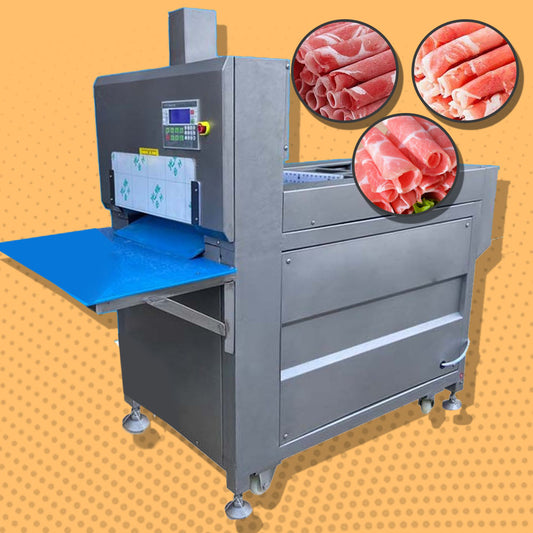 เครื่องหั่นเนื้อชาบูแช่แข็ง Frozen Meat Slicer JYR-4L Commercial Electric