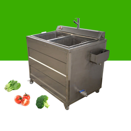 เครื่องล้างผัก ระบบโซน Vegetable Washing Machine 380V กำลังการทำงาน 200-500 กิโลกรัม/ชั่วโมง