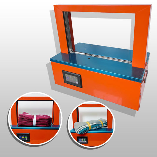 เครื่องแพ็ค รัดสาย อัตโนมัติ Electric Banding Machine รุ่นสายรัดกระดาษ