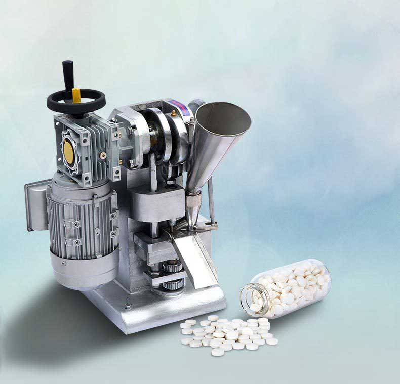 เครื่องอัดเม็ด ผงสมุนไพร Rotary Tablet Pressing Machine เครื่องกดอัด เม็ด