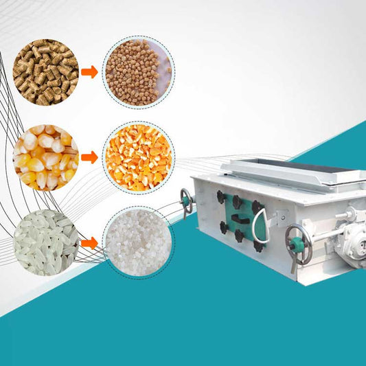 เครื่องบดเม็ด อาหารสัตว์ ข้าวโพด Electric Pellets Roller Crushing Machine บดธัญพืช บดเม็ด