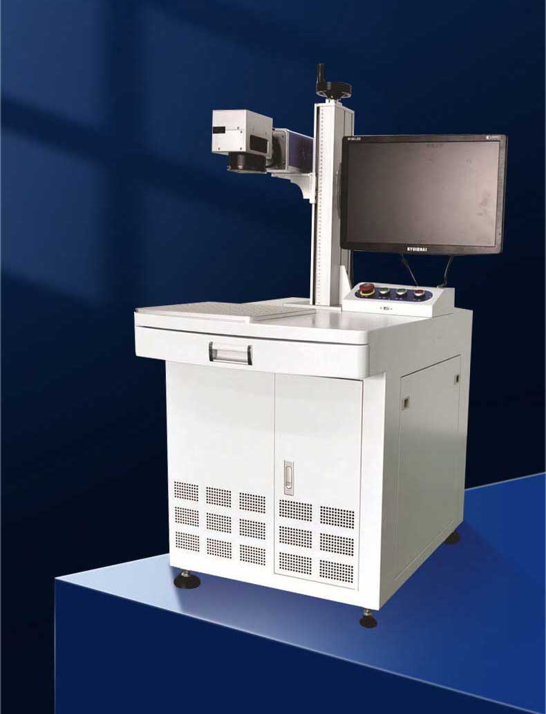 เครื่องเลเซอร์ไฟเบอร์ Laser Fiber Marking Machine เลเซอร์มาร์คกิ้ง เลเซอร์ยิงโลหะ