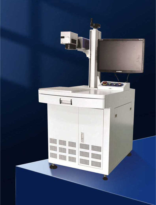เครื่องเลเซอร์ไฟเบอร์ Laser Fiber Marking Machine เลเซอร์มาร์คกิ้ง เลเซอร์ยิงโลหะ