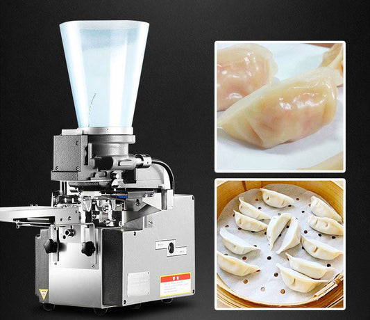 เครื่องทำเกี๊ยว แบบกึ่งอัตโนมัติ Semi-Auto Dumpling Making Machine รุ่น JGB-28 เครื่องห่อเกี๊ยว เกี๊ยวซ่า