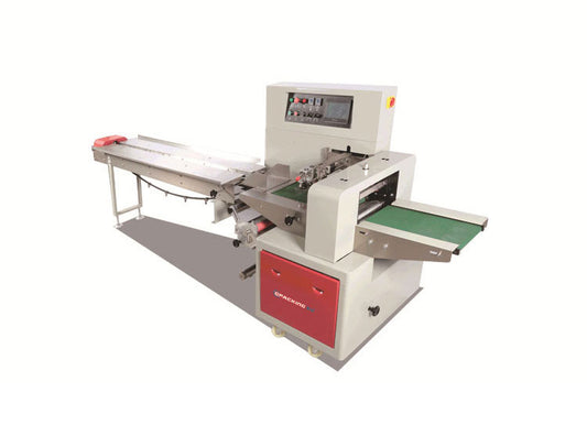 เครื่องแพ็คซอง แพ็คบรรจุภัณฑ์ ทรงหมอน Automatic Pillow Type Packing Machin แพ็คหลอด กำลังสูง