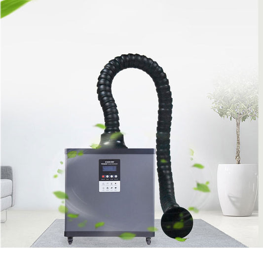 เครื่องดูดควัน สำหรับงานเชื่อม เครื่องดูดควันเชื่อม Fume Extractor KNOXKOO รุ่น FES200 ฝุ่นจากเครื่องเลเซอร์ชิ้นงาน เครื่องดูดควันบัดกรี