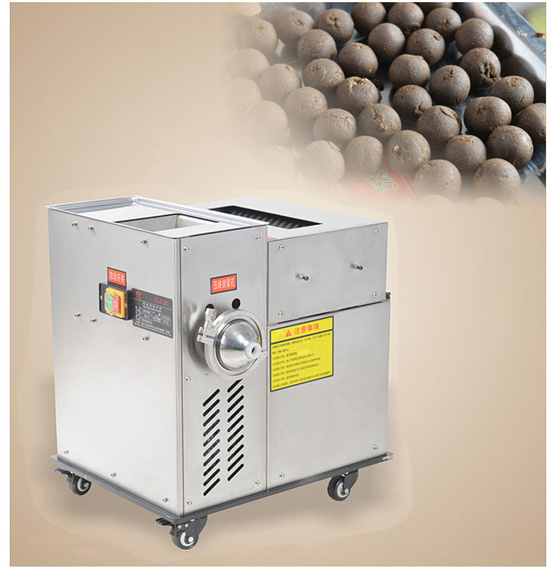 เครื่องปั้นเม็ดบัวลอย พร้อมผสมแป้ง รุ่น CLZ-20 เครื่องปั้นเม็ด ผสมแป้ง ทำเป็นเส้น ปั้นเม็ด ในเครื่องเดียว