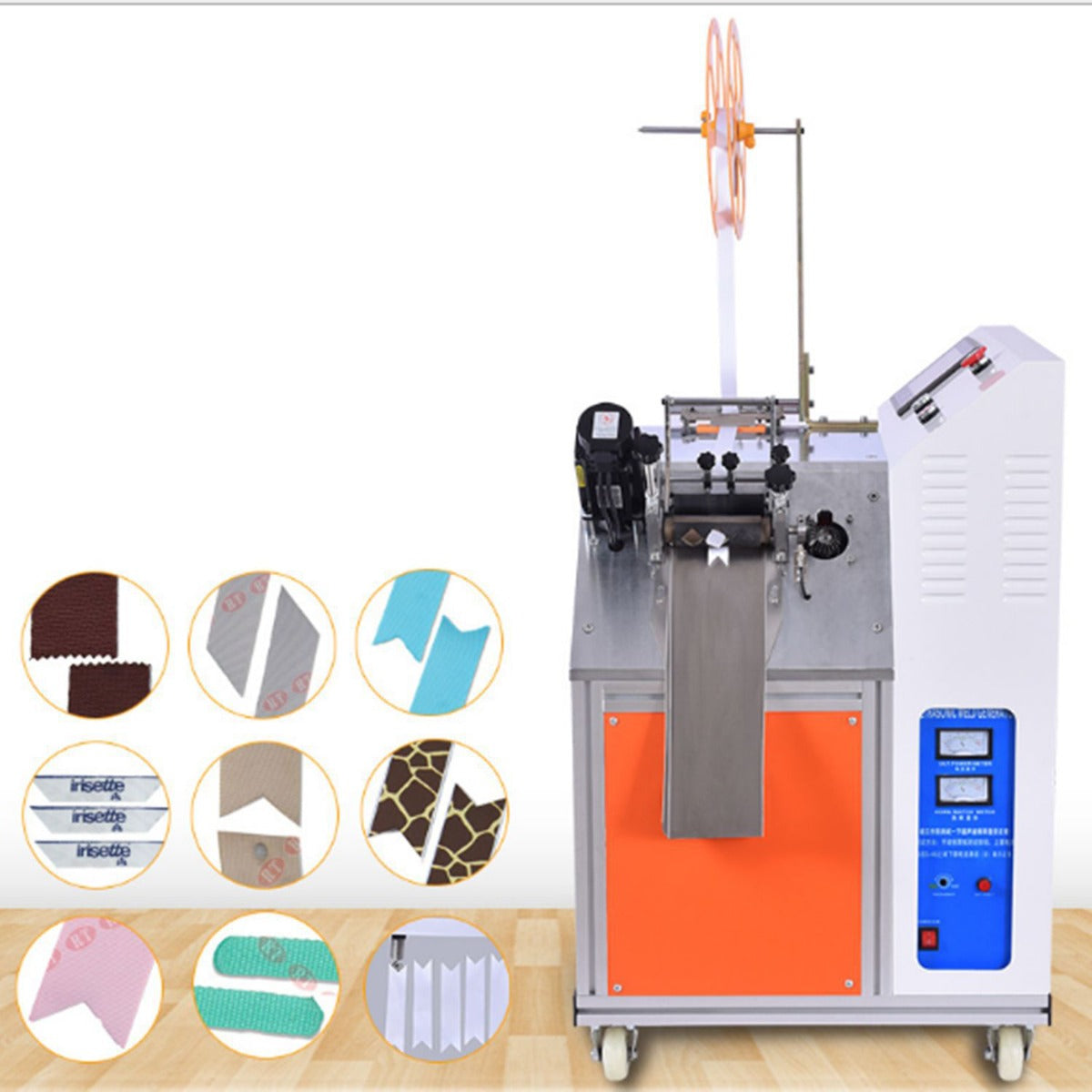 เครื่องติดริบบิ้น โบว์ Ultrasonic Ribbon Cutting Machine รุ่น CYX-120S ระบบ Ultrasonic กำลังผลิตสูง