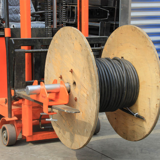 อุปกรณ์เสริมโฟล์คลิฟ Wire Rack Lifting Equipment อุปกรณ์ยกม้วนโรล รุ่น TYX-2