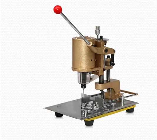 เครื่องเจาะกระดาษไฟฟ้า แบบคันโยก Electric Paper Drilling Punching Machine ขนาด 2.5-10 มม.