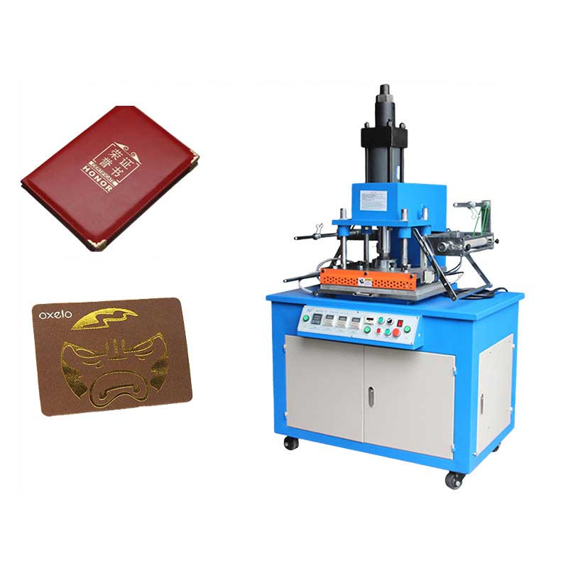 เครื่องปั๊มโลโก้ ระบบไฮดรอลิค Hydraulic Heating Stamping Machine รุ่น HGP-350 ปั๊มฟอยล์ โลโก้ หนัง