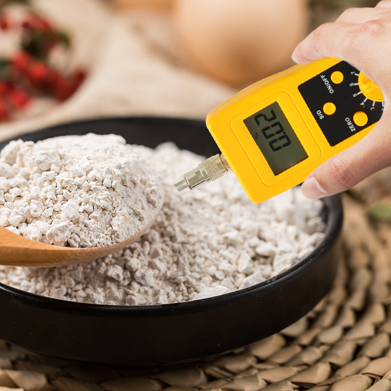 เครื่องวัดความชื้น สำหรับวัตถุดิบประเภทอาหาร Raw Material Moisture Meter รุ่น DM300A