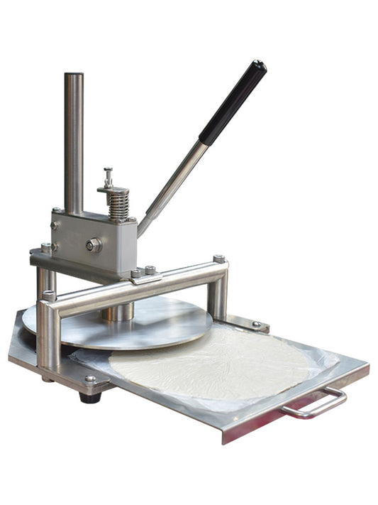 เครื่องกดแป้ง Dough Pressing Machine วัสดุสเตนเลส 304 เครื่องปั๊มกดแป้ง มือโยก