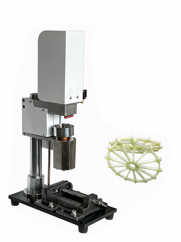 เครื่องฉีดพลาสติก ระบบลม VERTICAL PNEUMATIC INJECTION MOLDING MACHINE แนวตั้ง แบบตั้งโต๊ะ ขนาด 1-30 กรัม