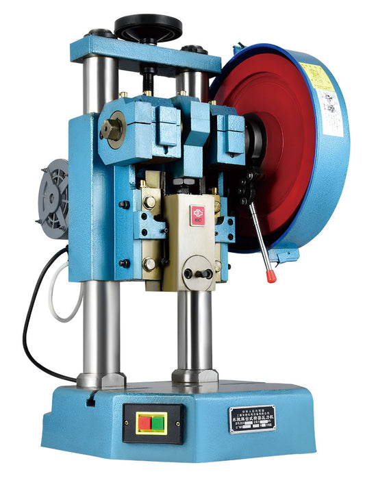 แท่นปั๊มโลหะไฟฟ้า แบบตั้งโต๊ะ Desktop Electric Punching Machine แท่นปั๊ม ปั๊มเต่า