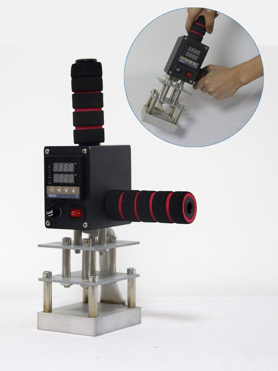 เครื่องปั๊มโลโก้ บนไม้ ประทับตราร้อน Wooden Box Heat Stamping Branding Machine เครื่องพิมพ์โลโก้ แบบมือถือ