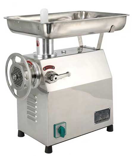 เครื่องบดเนื้อไฟฟ้า แบบตั้งโต๊ะ Stainless Steel Electric Meat Grinder Machine รุ่น YW เครื่องทำไส้กรอก