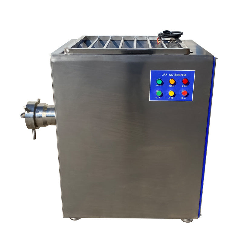 เครื่องบดเนื้อ Automatic Meat Grinder Machine เครื่องบดเนื้อสเตนเลส เครื่องบดเนื้อ