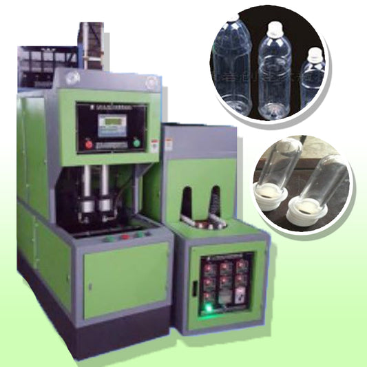 เครื่องเป่าขวด ขึ้นรูปขวดพลาสติก PET Bottle Blowing Machine รุ่น CJH-2L