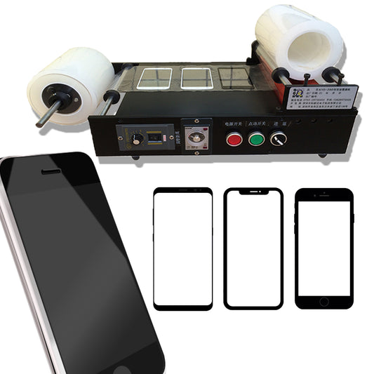 เครื่องเคลือบมือถือ ปิดเคสมือถือ KYD280-25A 0-15 (m/min) phone glass cover laminating machine